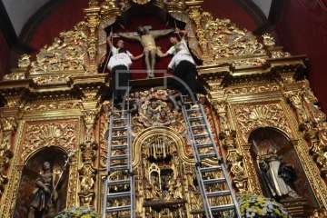Bajada del Santo Cristo de Telde (Foto TA)